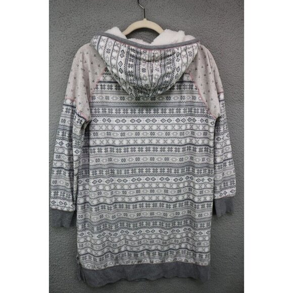 Simply Vera Wang Sherpa Lined Hoodie Gown-Size Medium - Picture 8 of 10